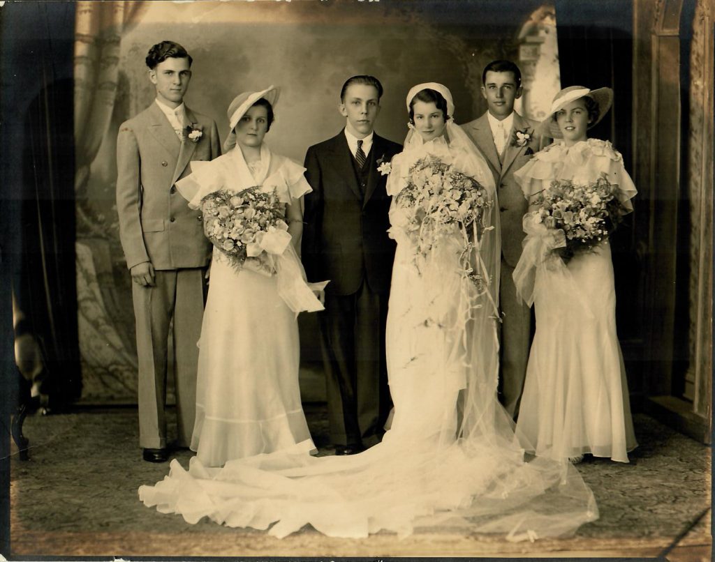 Olive - Harold Wedding Photo